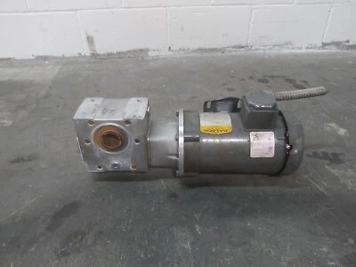 $130 • Buy BALDOR CH3545 1hp 1725rpm 460v 3ph Motor 56C Frame W/ Gearbox Ships Crated