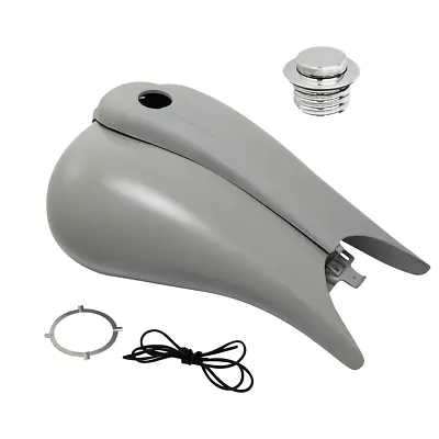 6.6 Gallon Stretch Gas Fuel Tank Fuel Tank Cap Fit For Harley Street Glide 08-23 • $227.99