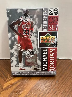 Upper Deck Michael Jordan Basketball NBA Sealed Retirement Card Set 1999 • $75