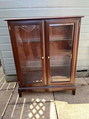 £70 • Buy Stag Solid Mahogany Display Cabinet 