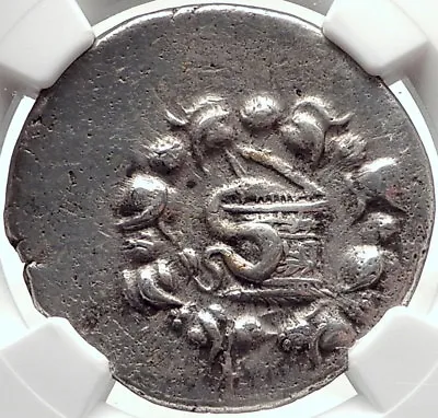 EPHESOS In IONIA 102BC Silver Greek Cistophorus Tetradrachm Coin NGC I73695 • $698.80