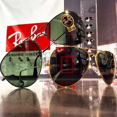 $115 • Buy Ray-ban - Aviator Metal Classic - RB 3025 -  Genuine - Made In Italy 
