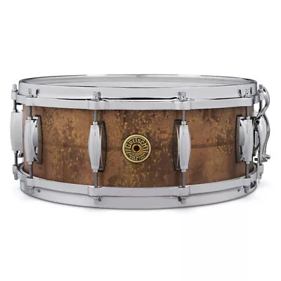 Gretsch Drums GAS5514-KC Keith Carlock 5.5 X 14 Snare Drum Vintage Patina Brass • $999