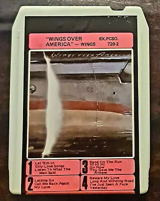 Wings  Wings Over America  8-track Stereo  • $30