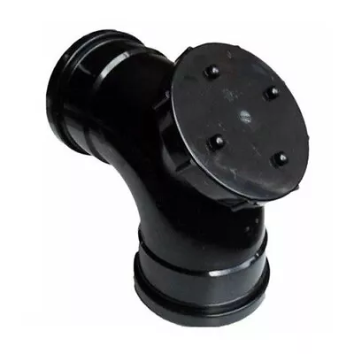 £6.90 • Buy 110mm Black Soil 90 Degree Access Bend