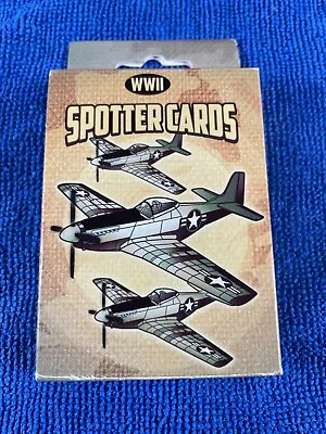 WWII Airplane Spotter Playing Cards • $4.99