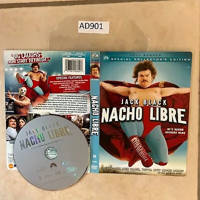 Nacho Libre (DVD 2006 Special Edition/ Full Screen) No Case No Tracking #AD901 • $4.99