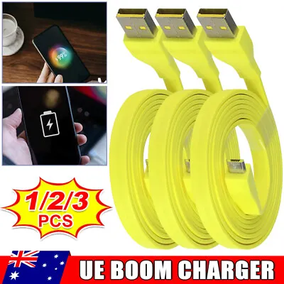 120cm Flat Micro USB Charger PC/DC Cable Cord For UE/BOOM MEGA Bluetooth Speaker • $7.45