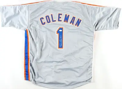 Vince Coleman Signed New York Mets Jersey (JSA COA) Rookie Of The Year 1985 / CF • $69.95