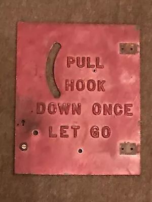 Vintage Gamewell Fire Alarm Inner Box Door • $50