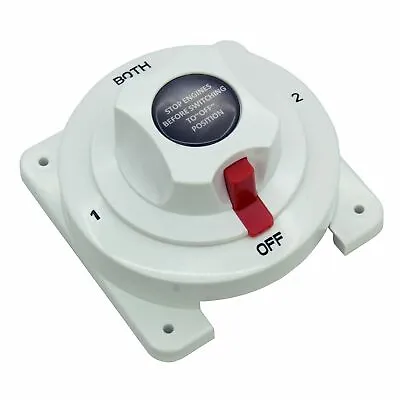 SEAFLO Dual Marine Battery Switch Selector Boat Replaces Guest Perko 4 Position • $31.99