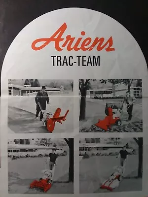 $72.85 • Buy Ariens 10M-6DT Walk-Behind Tractor & Implements Color Sales Brochure Catalog