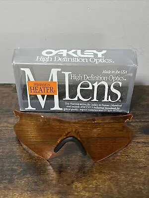 VTG Oakley M Frame Lens Replacement PERSIMMON HEATER W/Original Box MADE IN USA • $69.99