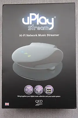 QED UPlay Stream H-Fi Network Music Streamer Player New Sealed Ref *01190 • £19.99