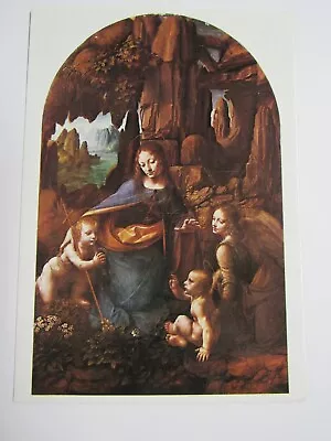 Vintage Medici Society The Virgin Of The Rocks By Da Vinci PC953 • $3.95
