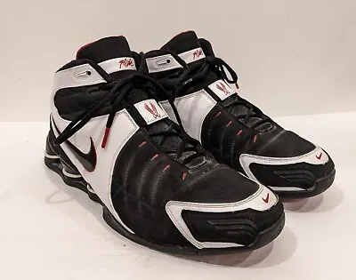 Nike SHOX VC5 Vince Carter Black White Red Sneakers Shoes Size 14 US 312764-001 • $79.95