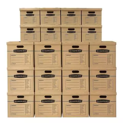 Bankers Box SmoothMove Classic Moving Kit Boxes 20-pack • $79.44