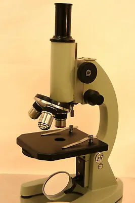 40-500X Biological Microscope Compound Monocular Field Metal Frame Student New • $57.52