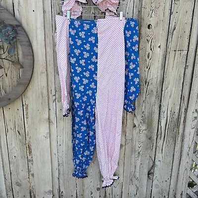 Women’s Adult Size Vintage Two Piece Split Clown Suit Off Shoulder • $40