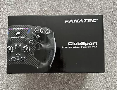 Fanatec ClubSport Steering Wheel Formula V2.5 Brand New • £450