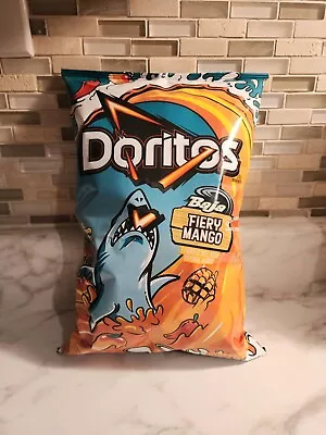 Doritos Baja Fiery Mango Chips Limited Edition 9 Oz Bag Sealed • $17.50