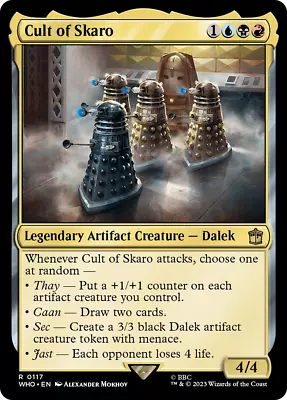 MTG Cult Of Skaro [Doctor Who Near Mint] • £2.99