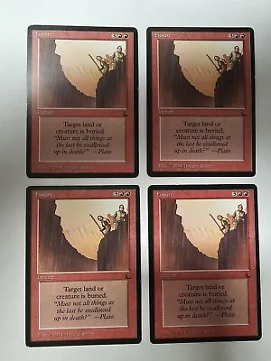 MTG Magic: The Gathering The Dark 4X Fissure MP Playset • $2