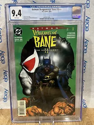 Batman: Vengeance Of Bane II #nn (1995) CGC Graded 9.4 Glenn Fabry  DC Comic • $44.95