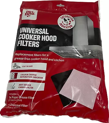 Universal Cooker Extractor Grease & Odour Hood Filters Grease & Charcoal • £5.35
