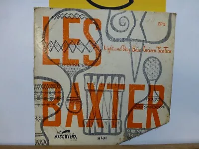 $9 • Buy Les Baxter Discovery E.p.  45  Night & Day / Baia / Carioca Tico Tico Red Vinyl