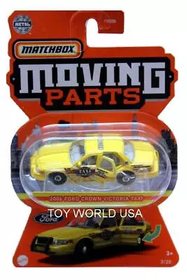 2021 Matchbox Moving Parts #3/20 2006 Ford Crown Victoria Taxi • $4.25