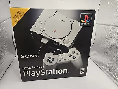 Sony PlayStation Classic Gray Console (3003868) NEW IN BOX Never Opened  • $79.75