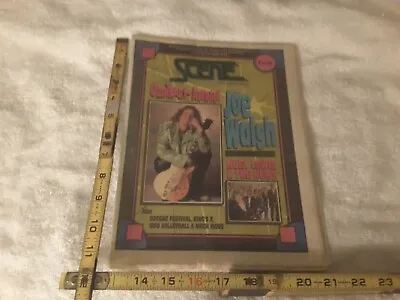 Rare 1991 Scene Van Halen HUGE AD Joe Walsh Extreme Cinderella ADS • $12