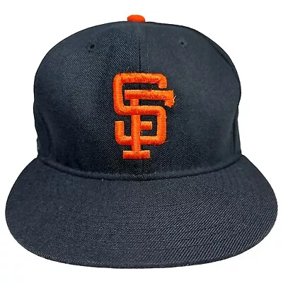 Vintage San Francisco Giants New Era Hat - Size 7 1/2 - 100% Wool - MLB Diamond • $30