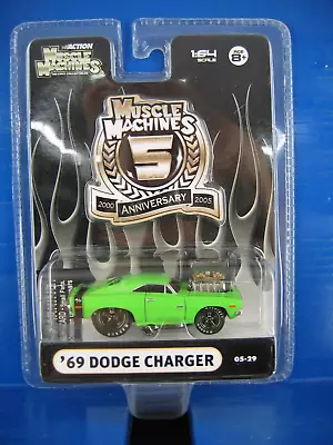 *** Maisto Muscle Machines 5th Anniversary 69 Dodge Charger Green • $24.99