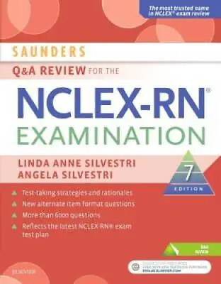 $13.38 • Buy Saunders Q & A Review For The NCLEX-RNÂ® Examination, 7e - Paperback - VERY GOOD
