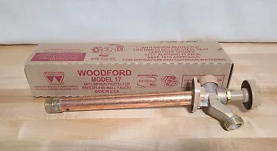 Woodford Freezeless Wall Faucet  Model 17  1/2  Female Pipe Thread  17P-8-MH • $39.99