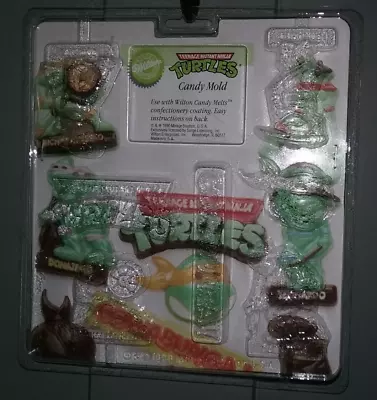 New Vtg 1990 Wilton Enterprises TMNT Teenage Mutant Ninja Turtles Candy Mold • $16.99