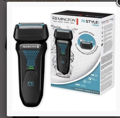 £32.99 • Buy Remington F6 Style Aqua Blade System For Comfortable Wet & Dry Shaving 