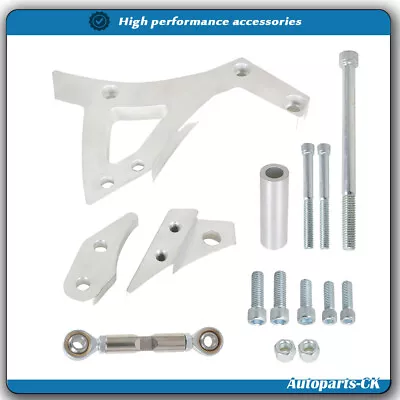 Fit For Ford 351C Billet Aluminum Front Passenger Side Alternator Bracket Set • $47.81