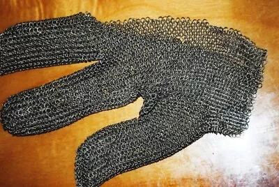 Antique Metal Mesh Glove - For Three Fingers • $25