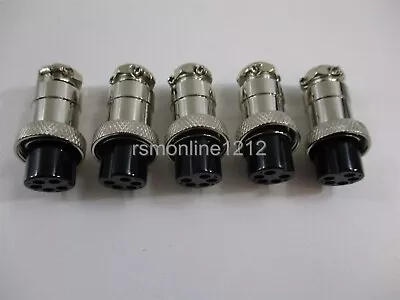 Lot Of 5 Workman C-5 Replacement Female 5-Pin CB Radio Microphone Plug End C5 • $12.95