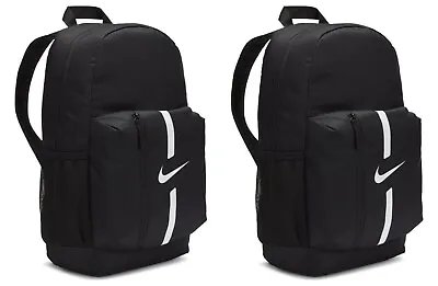 Nike Academy Backpack Team Kids School Bag Sports Gym Laptop Backpacks Black • £24.99