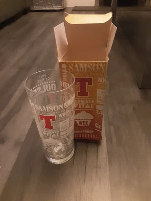 £12.99 • Buy TENNENT'S LAGER LIMITED EDITION PINT GLASS. ' NORN IRON TO A T' New In Box