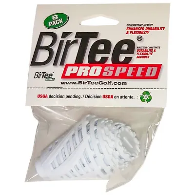 NEW BirTee Pro Speed Golf Tees Plastic 8 Pack 8 Sizes - Choose Color! • $21.99