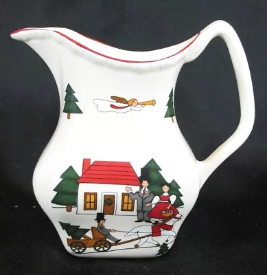 Mason's Christmas Village Pitcher 6 3/4   1983 • $69.99