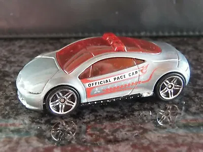 Hot Wheels Mitsubishi Eclipse Pace Car - Silver 1:64 Scale Die-cast Model Car  • $4.41