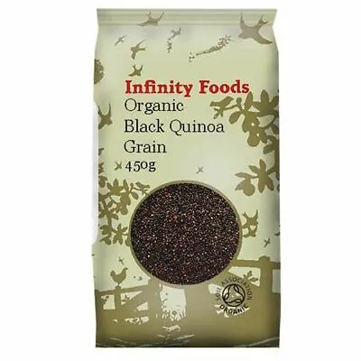£5.99 • Buy Infinity Organic Black Quinoa Grain 450g