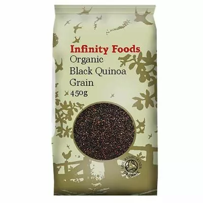 Infinity Organic Black Quinoa Grain 450g • £6.92