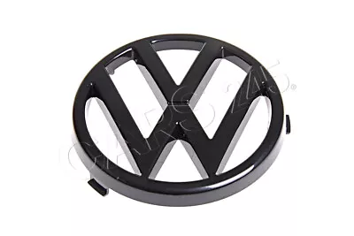 Genuine Front Grille Badge Emblem Black VW Jetta Mk2 Polo 1982-90 165853601A01C • $26.89